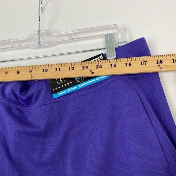 PGA Tour Women's Airflux Golf/Tennis Skort Size XXL Purple Tummy Control NEW - Picture 3 of 14